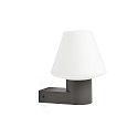 Faro Outdoor Wandleuchte MISTU E27, IP44, dunkelgrau