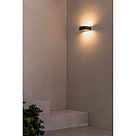 Faro outdoor wall luminaire ALP 130 LED IP54, dark grey 