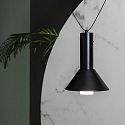 Faro table lamp FUJI LED IP44, satined, black 