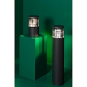 Faro bollard lamp SCREEN LED IP65, dark grey dimmable