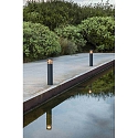 Faro bollard lamp SCREEN LED IP65, dark grey dimmable