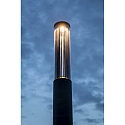 Faro bollard lamp SCREEN LED IP65, dark grey dimmable