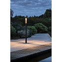 Faro bollard lamp SCREEN LED IP65, dark grey dimmable
