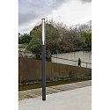 Faro bollard lamp SCREEN LED IP65, dark grey 