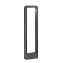 bollard lamp DAS 650 LED IP54, dark grey 