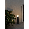 Faro bollard lamp TRAM E27 IP65, dark grey 