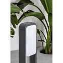 Faro bollard lamp STICKER LED IP55, dark grey 