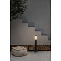 Faro bollard lamp LOGAR LED IP54, dark grey 