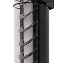 Faro Outdoor LED Wandleuchte SCUBA 600 20W, 2700K, IP66, schwarz
