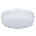 wall and ceiling luminaire �30 round, switchable IP54, white dimmable