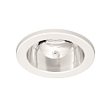 LED Recessed Downlight, 10W, 3000K, 1000lm, IP20, UGR < 19, white