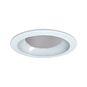 LED Recessed Downlight, 22W, 3000K, 2000lm, microprismatic, IP44, UGR < 19, white