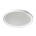 recessed luminaire � 17cm round, switchable, microprismatic IP65, white  19W 2300lm 3000K 60� 60�