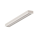 LED Light strip Surfaced /Pendant grid luminaire, 33W, 4000K, 4300lm, IP20, direct, UGR < 19, white