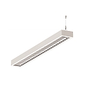 LED Light strip Pendant grid luminaire direct / indirect, 67W, 3000K, 8700lm, IP20, UGR < 19, white