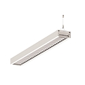 LED Lichtband Pendel-Rasterleuchte, IP20, direkt / indirekt, UGR <19, DALI dimmbar, wei�, Mitte, 113cm, 67W 4000K 8700lm