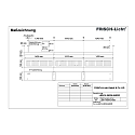 Frisch-Licht LED Lichtband Pendel-Rasterleuchte, IP20, direkt / indirekt, UGR <19, schaltbar, wei�, Mitte, 141cm, 49W 3000K 6400lm