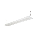 LED Pendelleuchte direkt / indirekt, IP20, mikroprismatisch, UGR <19, schaltbar, wei�, 130cm, 28W 4000K 4000lm