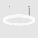 pendant luminaire � 133.5CM CCT Switch, direct, UGR < 19, multipower, ring shape IP40, white 