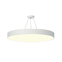 LED Pendant luminaire round direct / indirect, 126W, 4000K, 12600lm, IP40, DALI dimmable, white