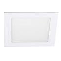 recessed downlight FLAT / 17X17CM square, CCT Switch, UGR < 19, excl. LED driver IP54, white dimmable