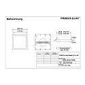 Frisch-Licht LED Einbau-Sanierungs-Downlight, IP40, quadratisch, opal, Multipower, wei�, 20.5cm, 10/13/18W 4000K 800-1500lm