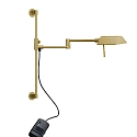 Knapstein Wall luminaire 813 Displaylamp, brass matt