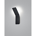 Knapstein LED Wandleuchte AVA, 10W, 2700K, 850lm, IP20, eckig, schwarz