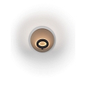 Knapstein LED Wandleuchte MEGGI, � 30cm, 17W, 2200-3500K, 1904lm, IP20, rund, Effekt bronze