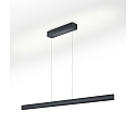 Pendant luminaire RUNA-132, black