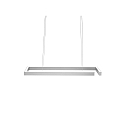 Knapstein LED Pendelleuchte MARISA-60, IP20, 73W 2200-3000K 8800lm, CRi >90, mit Gestensteuerung, h�henverstellbar, dimmbar, Mattnickel
