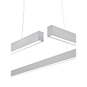 Knapstein LED Pendelleuchte MARISA-60, IP20, 73W 2200-3000K 8800lm, CRi >90, mit Gestensteuerung, h�henverstellbar, dimmbar, Mattnickel