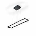 LED Pendelleuchte MARISA-100, IP20, 111W 2200-3000K 13300lm, CRi >90, mit Gestensteuerung, h�henverstellbar, dimmbar, schwarz