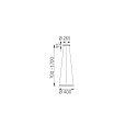 LED Pendelleuchte LISA-40, 46W 2200-3000K 5000lm, CRi >90, mit Gestensteuerung, h�henverstellbar, dimmbar, Mattnickel