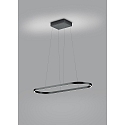 Knapstein pendant luminaire ELIN IP20, black dimmable