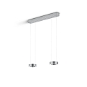 pendant luminaire ZERA-2 IP20, nickel matt dimmable