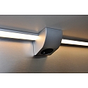 Hera under-cabinet luminaire MODULITE F-USB 1200MM with switch, with USB connection, wired through IP20