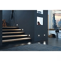 Hera LED Wandeinbauleuchte, 1,8W, 3000K, 90lm, IP20, schwarz