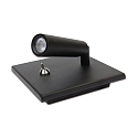 LED bedroom reading light BL1, with switch, recessed/surface mount, 230V, 3W 3000K 180lm 40�, CRi>90, adjustable, black