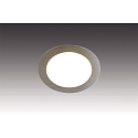 Hera LED M�bel-Einbauleuchte FAR 58, IP44/IP20, rund, � 6.5cm, LED-24-Stecker, CRi >90, 3W 3000K 225lm 115�, Edelstahl-Optik