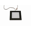 Hera furniture luminaire FAQ 58 square, flat, with plug IP20, black dimmable