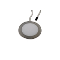LED Einbauleuchte DYNAMIC FAR-58 mit Fl�chenlicht, IP44, rund, 3W 2700-5000K, CRi>90, Edelstahl-Optik