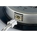 Hera LED Diffusor-Einbauleuchte FAR 68, IP44, rund, M�bel + Decken, LED 24-Stecker, exkl. BG, CRi>93, 4W 3000K 312lm, schwarz