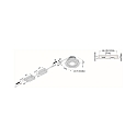 Hera recessed luminaire ECO SR 68 swivelling, set of 1 IP20, white dimmable 6,5W 750lm 2700K 24� 24� CRI 80