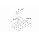 Hera LED Unterbauleuchte S-PAD F, IP20, mit Fl�chenlicht, einzeln, 250cm LED 24-Steckerkabel, CRi >90, dimmbar, 4000K, schwarz