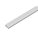 LED covering profile 25mm, for 22mm milled grooves and 34mm profiles, 100cm, heavily matted
