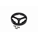 Hera Surfaced ring AR 68, incl. mounting screws, black
