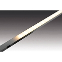 Hera LED Schrankleuchte SIL-LED 2, f�r 19er Korpus, 46,1cm, 1,7W, 24V, 4000K, 131lm, IP20, mit IR-Sensor, Aluminium, opal