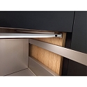 Hera under-cabinet luminaire IP20, aluminium, opal 2