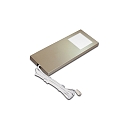 LED Unterbauleuchte LED SLIM-PAD F, IP20, homogenes Fl�chenlicht, mit LED-24-Anschluss, 5W 3000K, Edelstahloptik